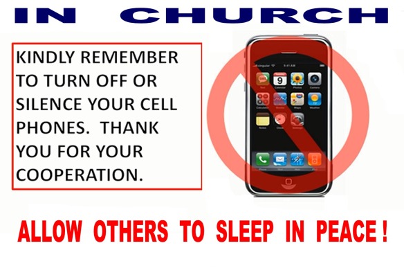 Phones Off in Church