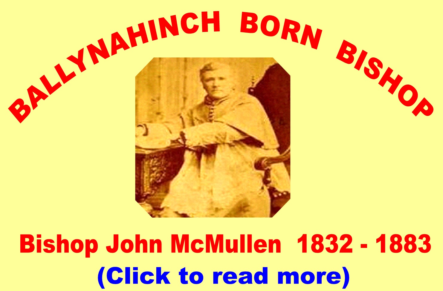 Ballynahinch Born Bishop