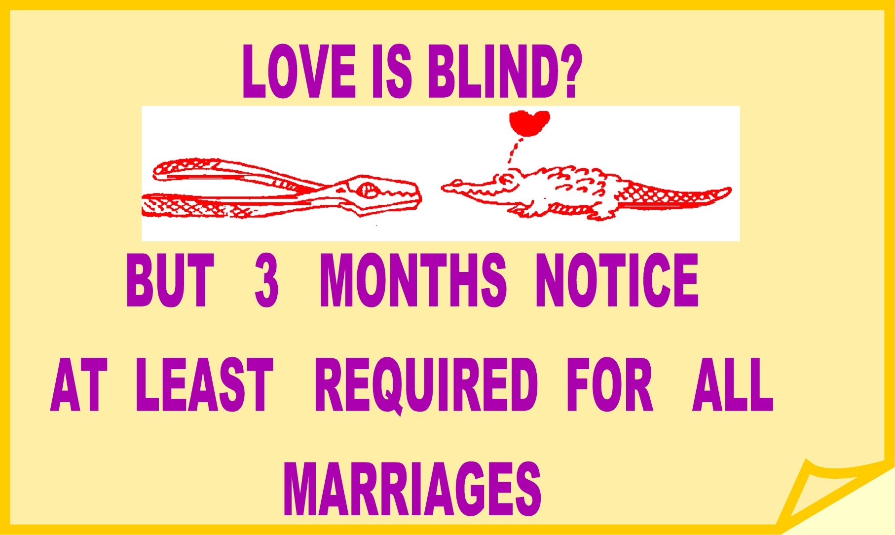 Marriage - 3 Months Notice ver2